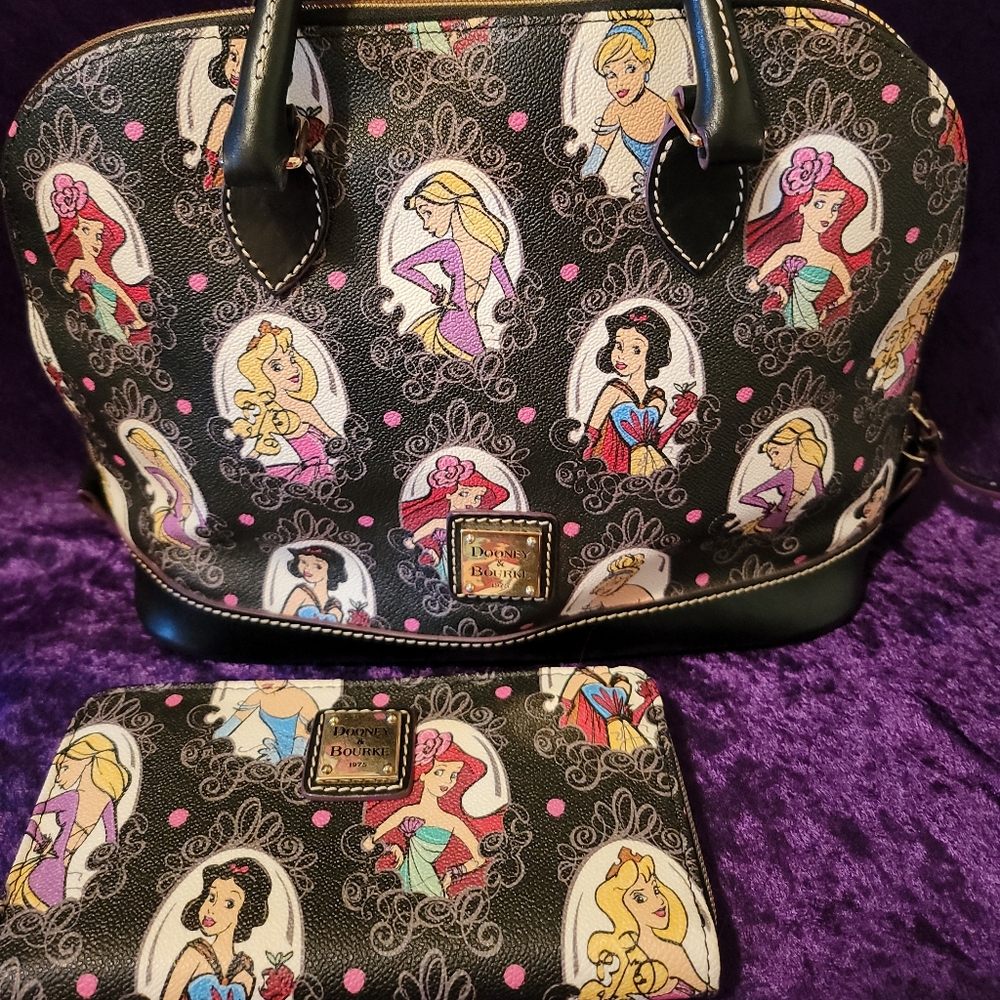 Disney Dooney and Bourke Runway Princess Satchel